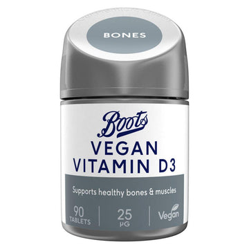 Vegan Vitamin D3 25Μg 90 Tablets (3 Month Supply)